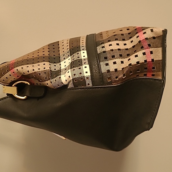 Miss Caprice Plaid Freya- Camel Handbag - Picture 6 of 12